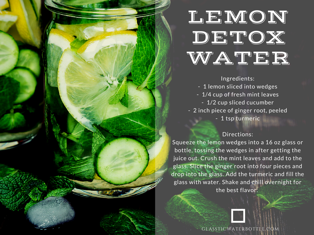 lemon detox water recipe