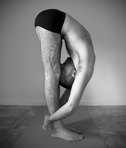 yoga standing forward bend
