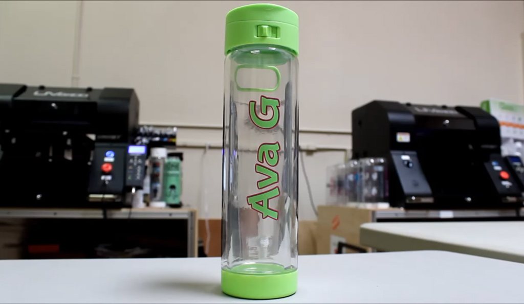 November Personalized Glasstic Giveaway - printed Ava G bottle